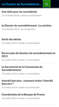 Mobile Screenshot of le-dossier-surendettement.fr